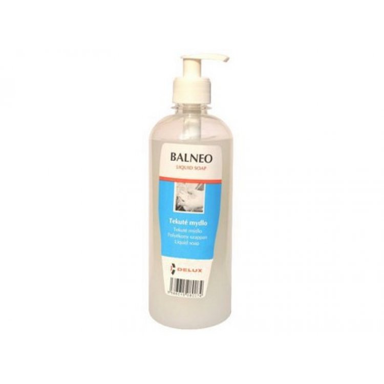 PERFEKT Mydlo tekuté BALNEO Med a mlieko 500ml s dávkovačom